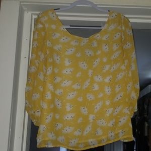 Yellow Blouse